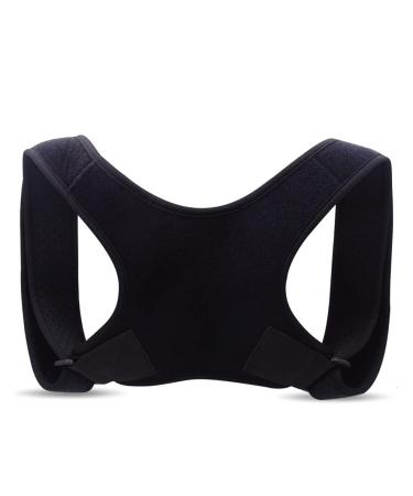DFHBFG Spine Back Corrector Protection Shoulder Adjustable Band Humpback Back Posture Corrector Brace(XS Code) XS code D