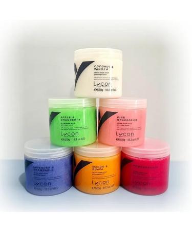 LYCON Oil-Free Pink Grapefruit Skin Body Scrub 520g | Exfoliating Sugar Paste for Glowing Skin | International Shipping Available - Buy Online on GoSupps.com