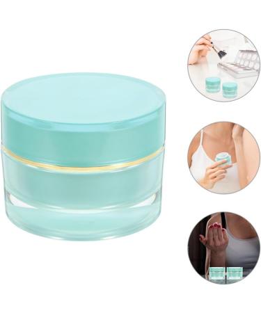 Round Plastic Container Jar with Lid for Travel Wide-mouth Leak Proof Lotion Container Cosmetic Bottle Dispenser for Makeup Beauty Product Cream Oil - Buy Online on GoSupps.com