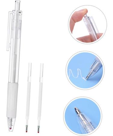 BEBEMOKO 1 Set Auxiliary Eyebrow Pencil Eyebrow Position Pen Eyebrow Contouring Pen Marking Pen White Plastic - Buy Online on GoSupps.com