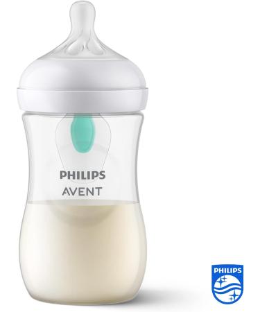 Philips Avent Natural Response Baby Bottle 260 ml with AirFree Valve BPA-free for babies 1 month and up (model SCY673 - Buy Online on GoSupps.com