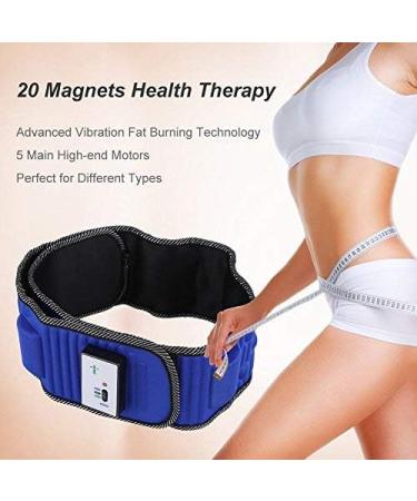 Sonew Vibration Belt - Abdominal Muscle Massager for Weight Loss | 5 Motor Electric Massage Device for Hip & Back - Buy Online on GoSupps.com
