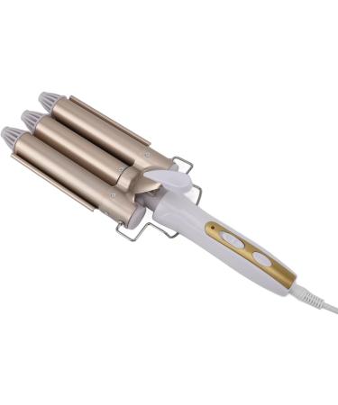 3 Barrel Fast Heating Hair Curler | US Plug 110-240V | Fluffy & Wavy Hairstyles - Buy Online on GoSupps.com