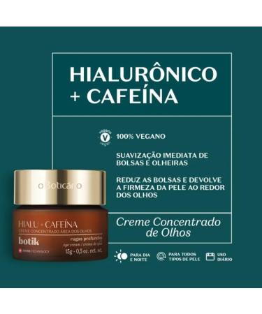 Botik S rum Concentr Hialuronique + Caf ine pour les Yeux 15g - Buy Online on GoSupps.com