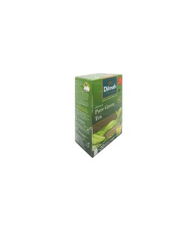 DILMAH Pure Green 1.5g x 20 Tea Bags - Premium Green Tea | [Your Brand Name] - Buy Online on GoSupps.com