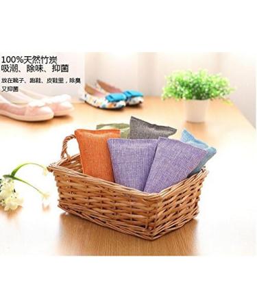 Home-organizer Tech Natural Air Purifying Bags/Charcoal Air Purifier Bags for Shoe Deodorizer Gym Bags Sporting Equipment and Luggage - Two Bags Per Package Green - Buy Online on GoSupps.com