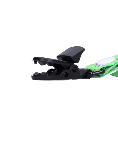 Shop Safe & Stylish Baby Pacifier Clip - Adjustable Anti-Drop Chain Holder for Infants & Toddlers (Green) - Buy Online on GoSupps.com