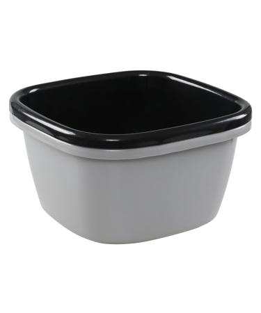 Inhouse 18 Quart Plastic Washing Basin Large Dish Pan Basins 2 Packs