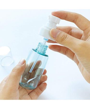 Supvox 3-Pack Mini Foam Dispenser Bottles Refillable Clear Plastic Pump for Lotion Cream Essential Oils & Soap - 60 ml Travel Size Containers - Buy Online on GoSupps.com