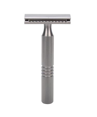Buy Professional Men's Alloy Retro Razor | Classic Portable Ergonomic Safety Razor - Washable & Blade-Free - Buy Online on GoSupps.com