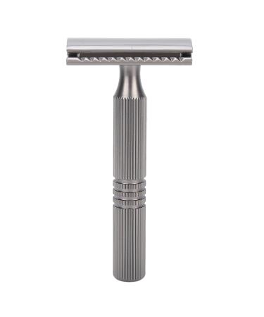 Men's Shaver Portable Black Retro Style Men's Razor with Travel Storage Bag for Professionals