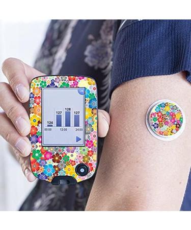 Freestyle Libre Meter Stickers - Spring Collection | Buy Internationally | Stylish & Durable Designs - Buy Online on GoSupps.com