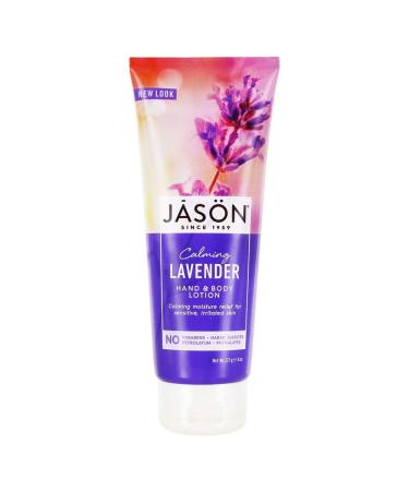 Jason Natural Hand & Body Lotion Calming Lavender 8 oz (227 g)