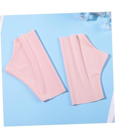FRCOLOR 4 Pairs Ice Silk Nail Gloves fingerless protection gloves anti UV hands gloves UV gloves for nails gel manicure gloves manicure gloves UV protection Anti-UV sleeve Nylon Miss - Buy Online on GoSupps.com