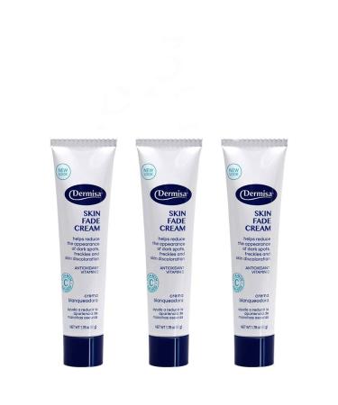 Dermisa Skin Fade Cream with Vitamin C | 1.78 OZ | Pack of 3