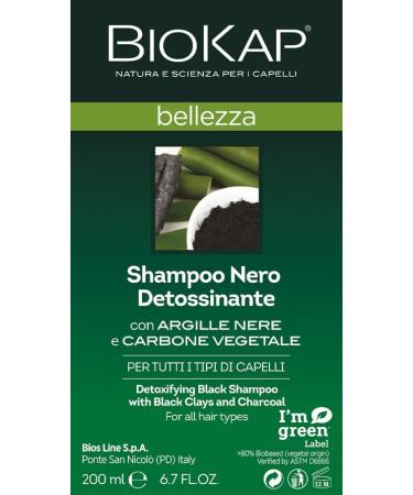 Champu Negro Detox 200ml Biokap - Buy Online on GoSupps.com