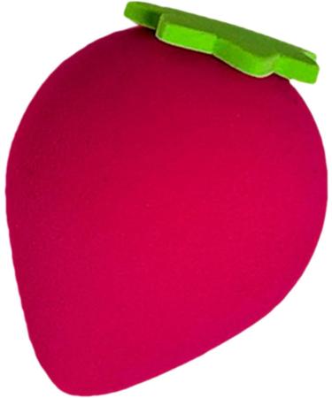 itrimaka Fruit Shaped Cosmetics Sponge Cute Fruit Shape Soft Beauty Sponge | Makeup Blender Multi-Purpose Use for Makeup Beginners & Beauty Lovers Strawberry - Buy Online on GoSupps.com