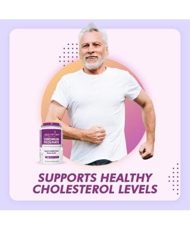 Chromium Picolinate -Support Glucose Metabolism (High Absorption) 120 Vegan Safe Capsules Non-GMO Gluten Free - Buy Online on GoSupps.com