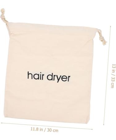 Baluue 20 Pcs Hair Dryer Storage Bag Portable Dryer Travel Hair Dryer Traveling Makeup Bag Beige Fabric - Buy Online on GoSupps.com