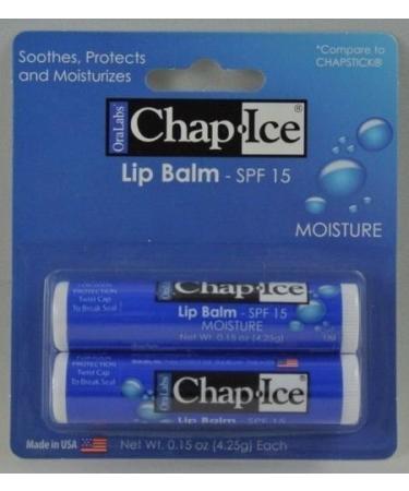 Chap Ice Moisturizer Humectante Lip Balm SPF 15