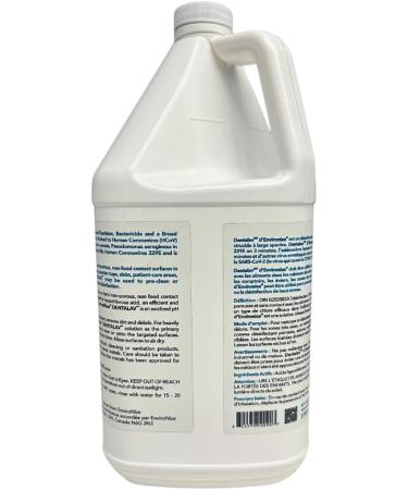 DENTALAV Hospital Grade Dental Cleaner & Disinfectant - Made of Hypochlorous Acid - Deodorizer for Use on All Clinical Surfaces - Multipurpose Surface Cleaner for Floor Furniture & Bathroom - 3785ml - Buy Online on GoSupps.com