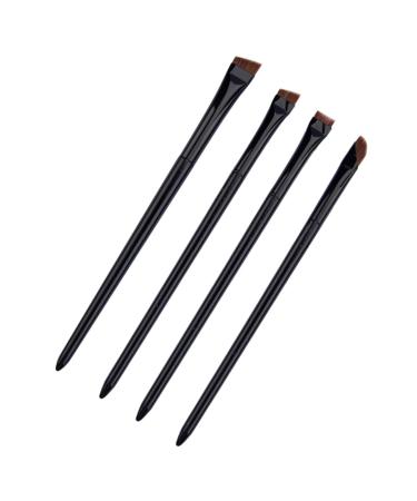 1 Set Angled Eyeshadow Brush Make up Brush Oblique Eyeliner Brush Thin Makeup Brush Eyeliner Tool Eyeliner Makeup Tool Flat Eyeliner Brush Makeup Eyeliner Brush Cosmetic Eye Brush