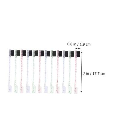 Shop Beaupretty 48 pcs Double Ended Eyebrow Brush Set - Dual Tip Eyebrow Comb & Eyelash Brush for Women | Perfect for Precise Brow Styling - Buy Online on GoSupps.com