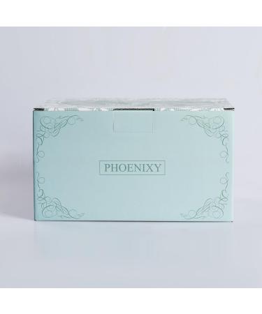 Phoenixy Poly Nail Gel Set 48W UV/LED Nail Extension Kit with 8 Colors Manicure Tools & Tips for DIY at Home Violet Style - Buy Online on GoSupps.com