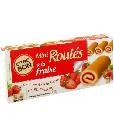 Mini Roul s Fraise 6X25G - Lot De 4 - Vendu Par Lot - Buy Online on GoSupps.com