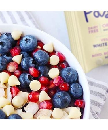 Pascha Organic Vegan White Chocolate Chip UTZ Certified, Gluten Free & Non GMO - 7.1 oz (Pack of 8) - Buy Online on GoSupps.com