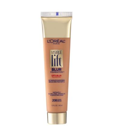 Loreal Paris Visible Sand Begie Lift Blur Foundation Makeup -- 2 per case.