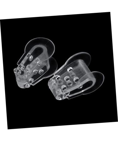 DOITOOL 32pcs Little Bunion Correction Pinky Separators Stretcher Supplies - Relief and Correctors Salon Kit - Transparent Reusable Spacers for Pressure Relief - Buy Online on GoSupps.com