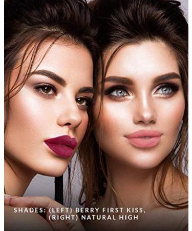 VASANTI Matte Crush Lipstick Pencil - Waterproof, Smooth & Velvety Formula - Peachy Keen Natural Peach Shade - Paraben-Free Cruelty-Free - High Pigmented - Buy Online on GoSupps.com