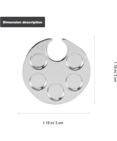 SEWACC Lot de 2 Palettes de Couleurs pour Ongles Plateau de M lange Rond et Forme Pied Mini Format Portable Support Vernis Ongles pour Nail Art Professionnel et Amateur - Buy Online on GoSupps.com