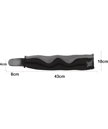 Faxian Cervical Support Neck Ruff - Breathable Adjustable Foam Collar for Work Travel & Sleep - Soft Grey Neck Bandage - Buy Online on GoSupps.com