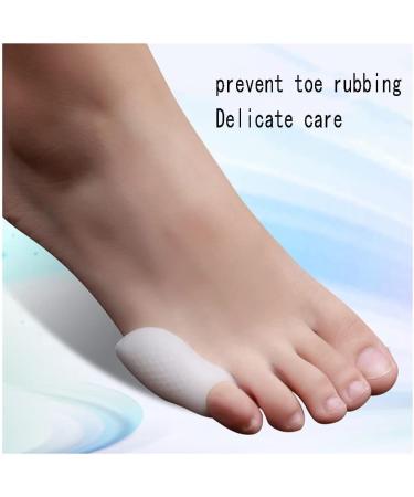 DEAVER Silicone Gel Bunion Toe Separator - Hallux Valgus Corrector & Straightener for Unisex Foot Care - 1 Pair - Buy Online on GoSupps.com