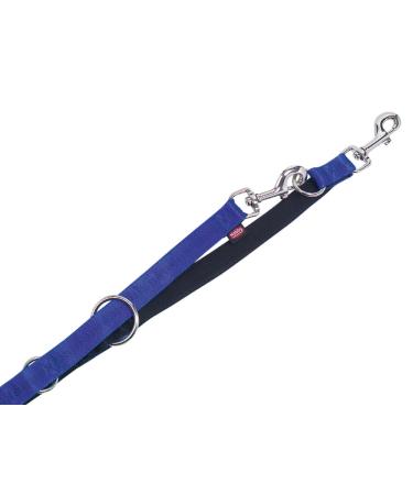 Nobby Leash Soft Grip blue L: 200 cm W: 15 mm 1 piece blue-black width 15 mm