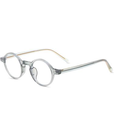 Shop HELES Blue Light Blocking Glasses - Vintage Round TR90 Frames for Women & Men | +3.00 Strength - Buy Online on GoSupps.com