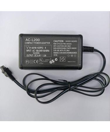 AC-L200 AC Power Adapter Charger for Sony Handycam DCR-SX40/45/60/63/85 & DCR-SR42/45/68 - Buy Online on GoSupps.com