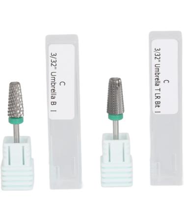 Manicure Drill Bit Nail Grinding Head with Rough Surface Skin Friendly Versatile Features Tungsten Steel for Nail Cutting - Buy Online on GoSupps.com