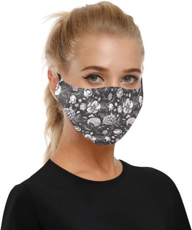 Riou Women s Halloween Mouth & Nose Protection - Washable Reusable Pumpkin Motif Neck Gaiter | Breathable Dustproof Cloth - Buy Online on GoSupps.com