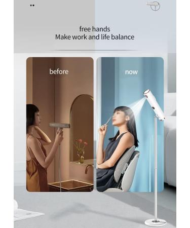 Remote Control Standing Hair Dryer Negative Ion Floor Hair Dryer 5 SpeedsWind & Height & Angle & Temperature Adjustable High Power Quick Drying Free Hands Household - Buy Online on GoSupps.com