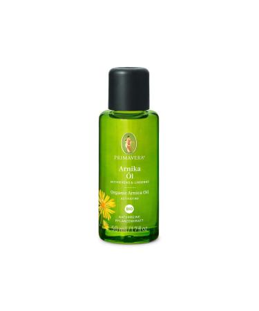 Primavera care oil Arnic oil organic 50 ml - natural pure plant power - glass bottle - aroma oil body oil natural cosmetics - soothing & activating - vegan