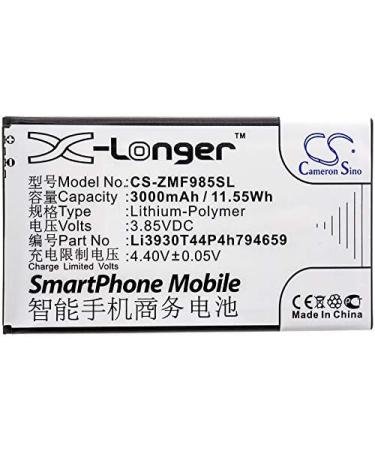 Replacement Battery for ZTE MF288 MF985 - Li3930T44P4h794659 (3000mAh) | International Shipping Available - Buy Online on GoSupps.com
