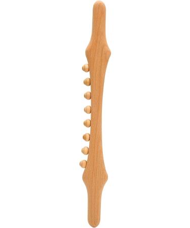 Ververt Touch Wooden Therapy Massage Tools - Full-Body Trigger-Point Scraper & 8 Pearl Massage Rollers for Fatigue Relief | International Shipping - Buy Online on GoSupps.com