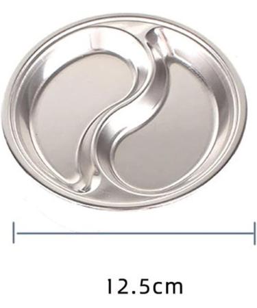 Breakfast Tray Thickened Seasoning Plate Stainless Steel Sauce Plate Kitchen Cutlery Food Dip Bowl Snack Plate. Kitchenware (Size : B) - Buy Online on GoSupps.com