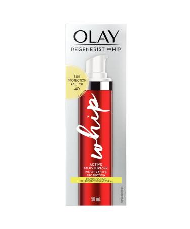 Olay Regenerist Whip Face Moisturizer SPF 40 - 1.7 Fl Oz | Sunscreen Moisturizer - Buy Online on GoSupps.com