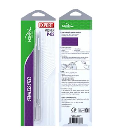 Nghia Professional Stainless Steel Cuticle Pusher P-03 (Formerly S-506) - Buy Online on GoSupps.com