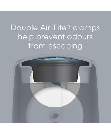 Diaper Genie Complete Diaper Pail Gift Set Grey - AMAZON EXCLUSIVE - comes with 3 Diaper Pail Refills - Buy Online on GoSupps.com