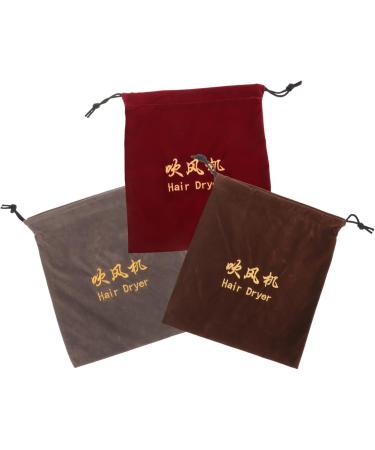 Didiseaon 15 Pcs Hair Dryer Storage Bag Blow Dryer Bag Hair Dryer Carrying Bags Hair Dryer Pouch Fabric - Buy Online on GoSupps.com